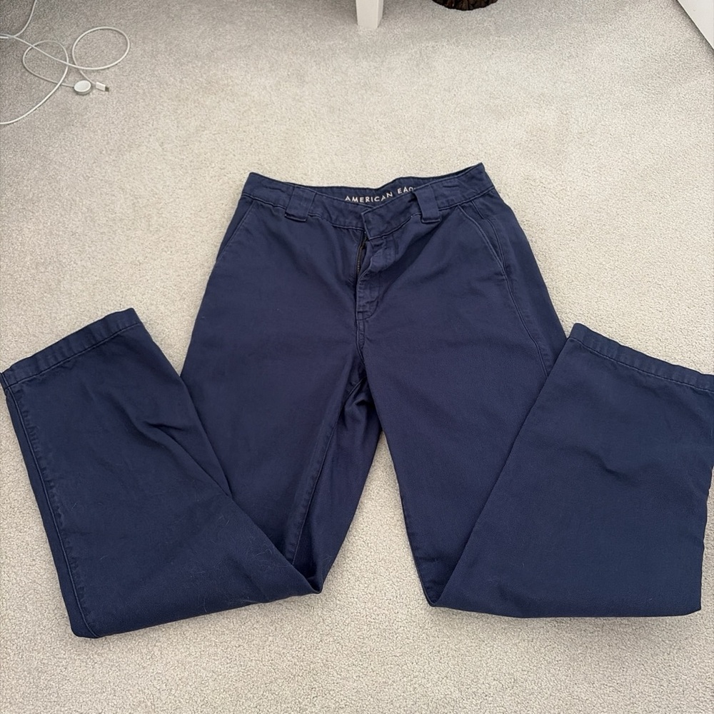 American Eagle Outfitters Women’s Dark Blue Chinos